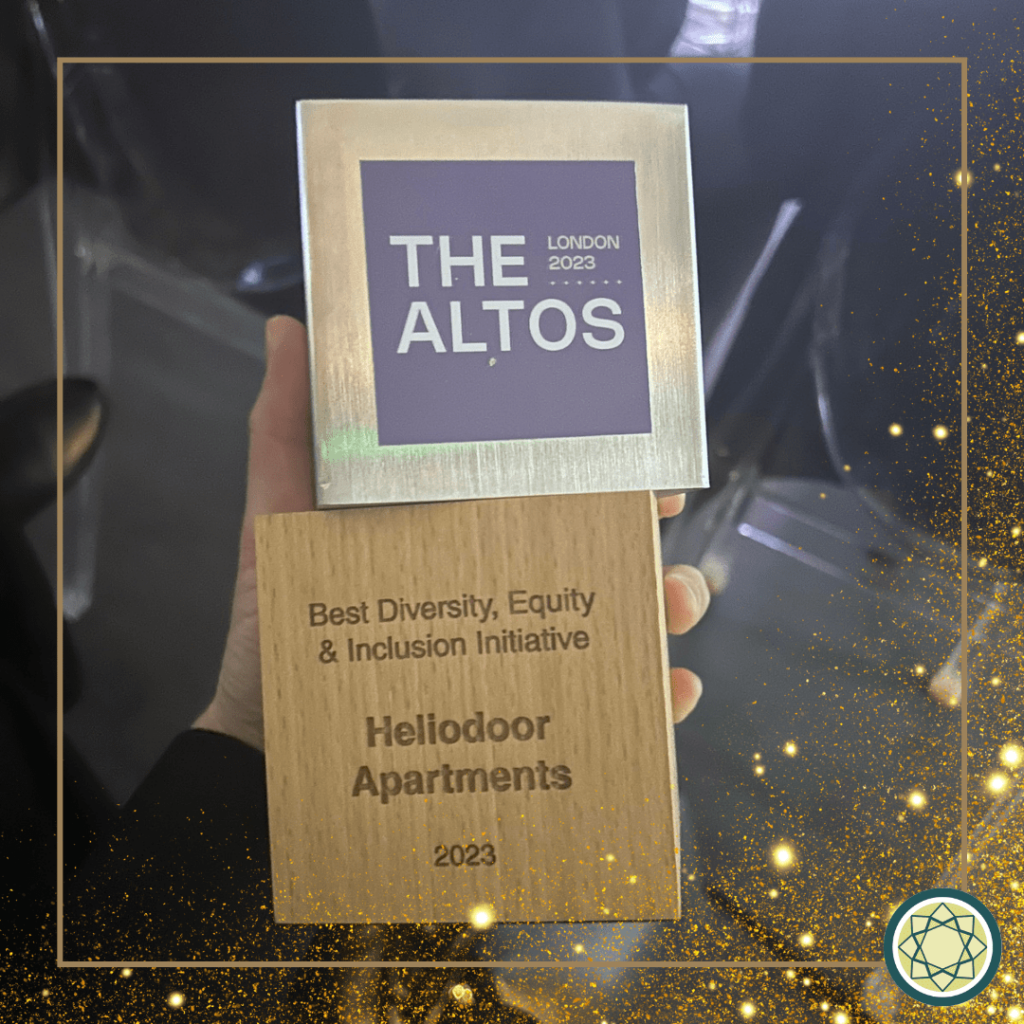 Heliodoor Property Consultants | Heliodoor Finishes 2023 on a High by Winning Award at The Altos: A Celebration of Diversity and Excellence